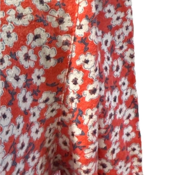 Lucky Brand Women's Multicolor Floral Short Sleeve Top, Size Medium - Picture 4 of 15